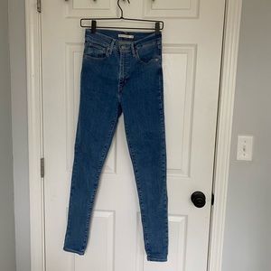 Levi’s Mile High Super Skinny Stretch Jean